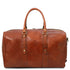 TL Voyager - Leather travel bag with front pocket